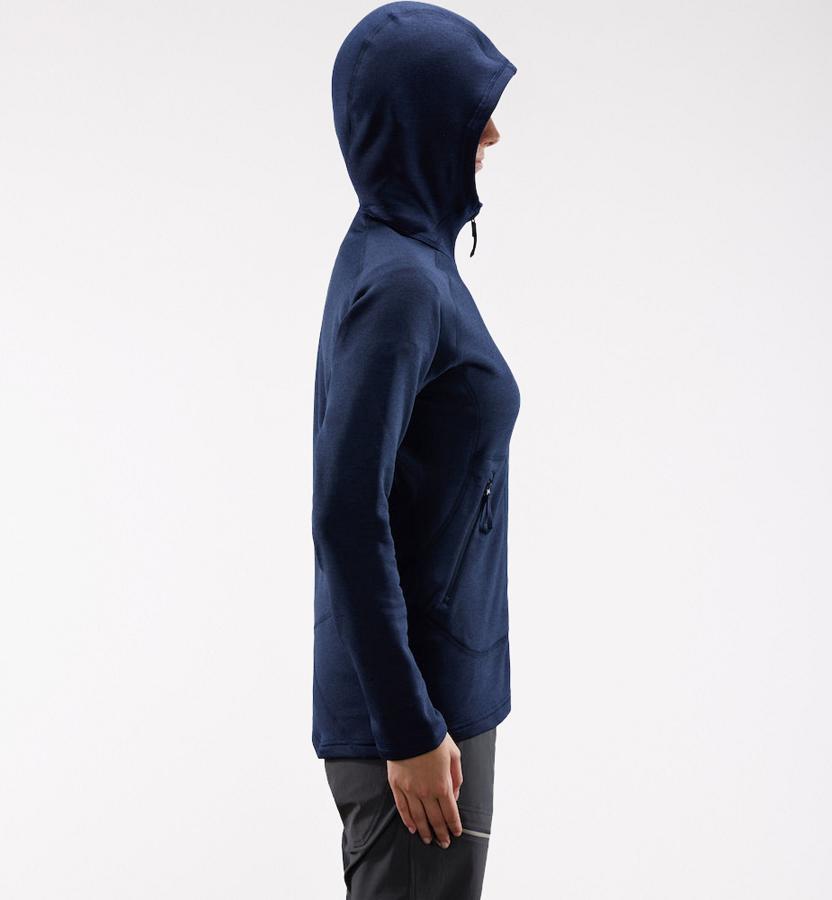 Haglöfs Womens Heron Fleece Dark Blue New Zealand 67348IOPM